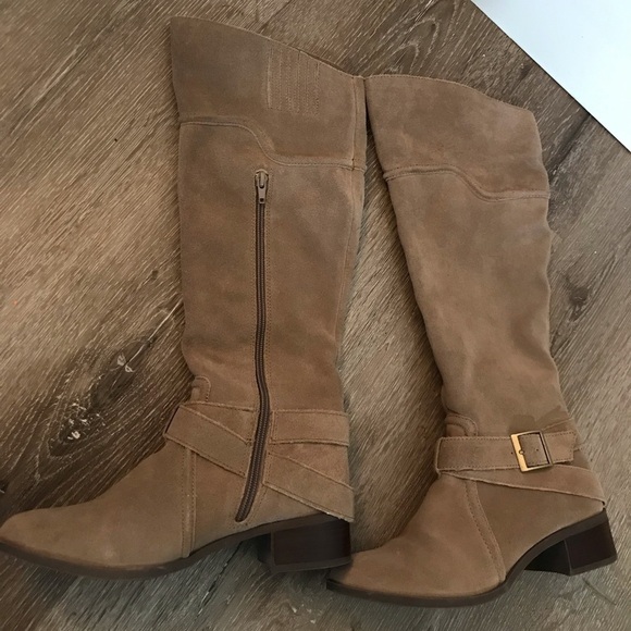 Seychelles knee high leather boot 7.5 NWOT - Picture 1 of 3